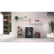 Hoover HD496AMBCB 1-80 H-WASH 500 WiFi Connected 9+6kg 1400 Spin Washer Dryer Black