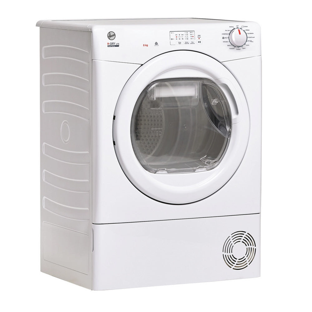 Hoover HLE H8A1LE-80 H-Dry 300 8kg Heat Pump Tumble Dryer White - A+ Rated