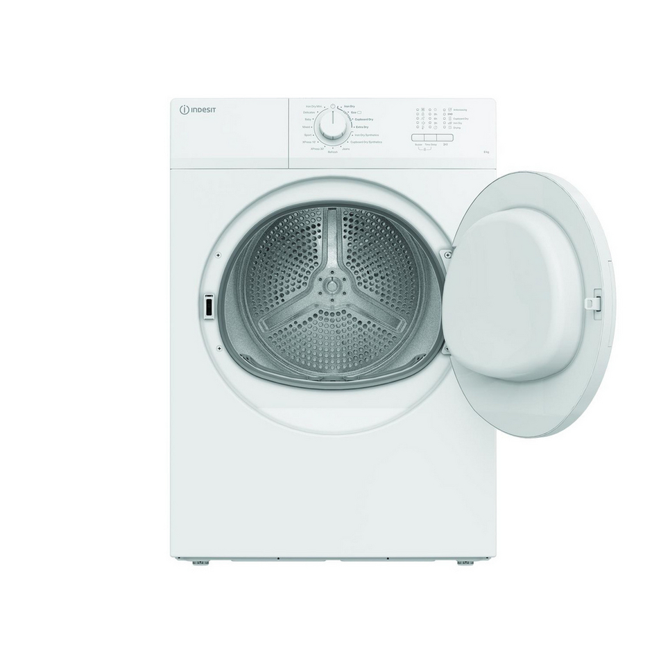 Indesit CYDA81WWGLUK Freestanding 8kg Vented Timer Dry White