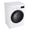 LG F4A10S8NWK 8kg 1400 Spin Front Load Washing Machine White - A Rated