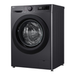 LG F4Y510GBLN1 10kg Steam 1400 Spin Freestanding Front Loading Washing Machine Slate Grey