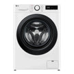 LG F4Y510WBLN1 10kg Steam 1400 Spin Freestanding Front Load Washing Machine White - A Rated