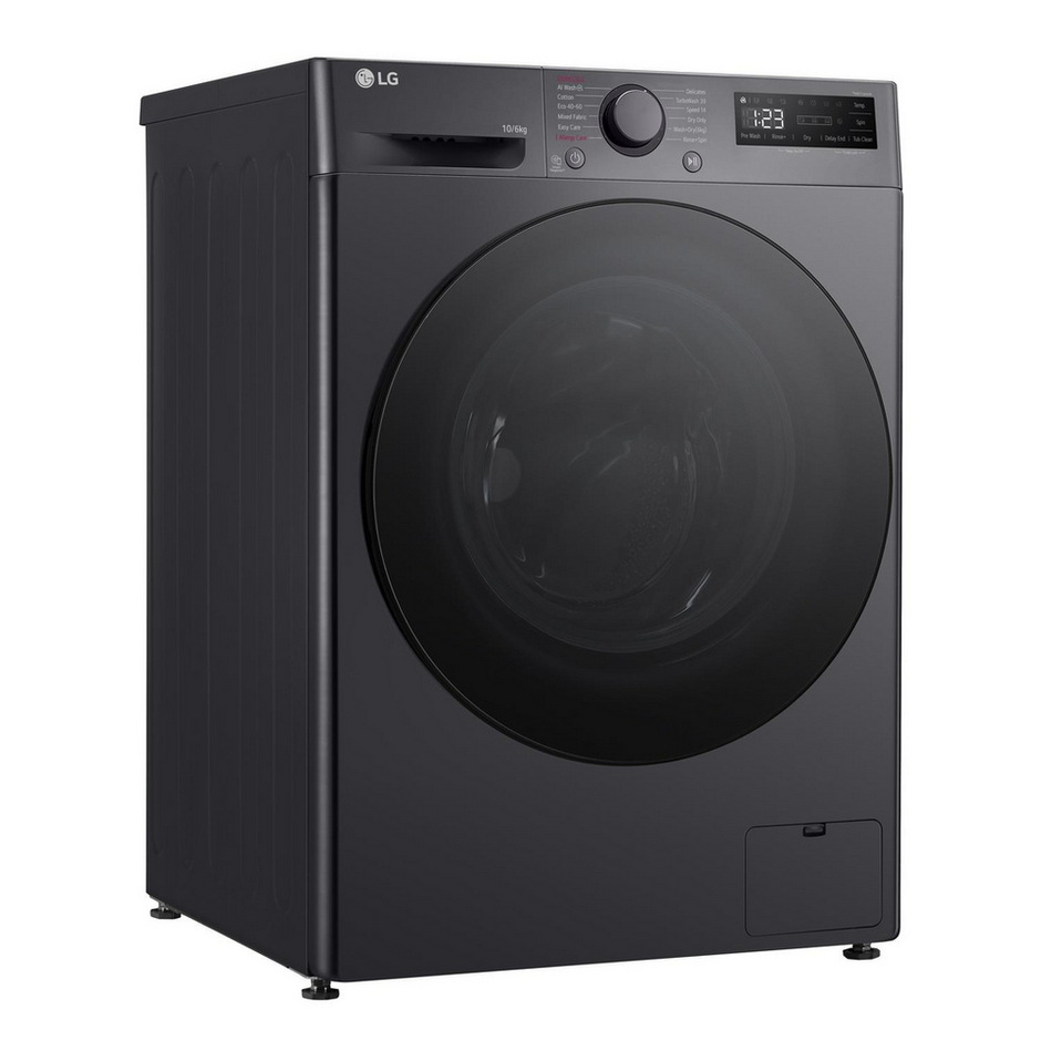 LG FWY706GBTN1 10+6 kg 1400 Spin Freestanding Washer Dryer Slate Grey