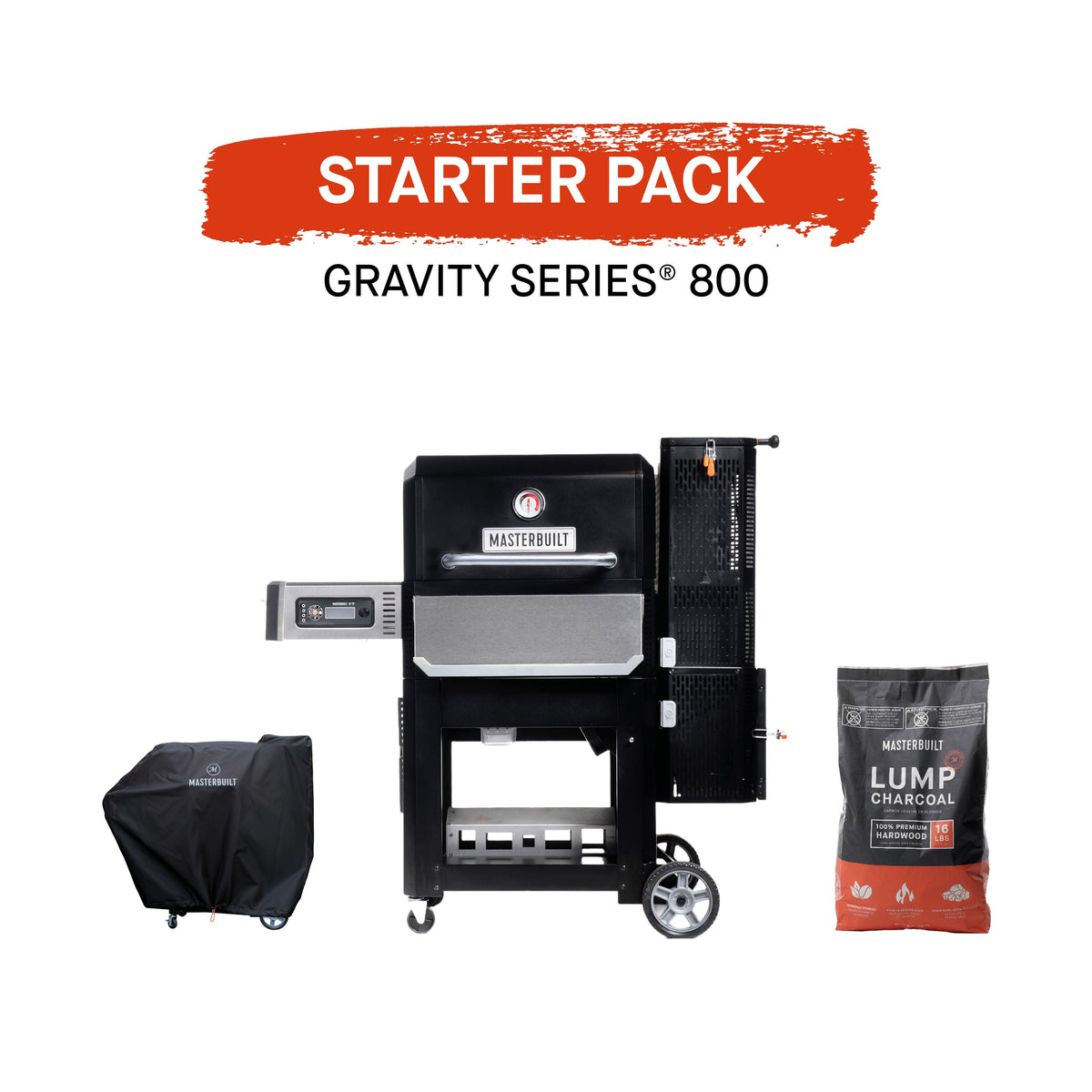 Masterbuilt 800 Griddle BBQ with Starter Pack