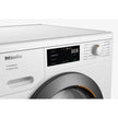 Miele TEC645WP EcoSpeed 8kg Freestanding Heat Pump Tumble Dryer Lotus White