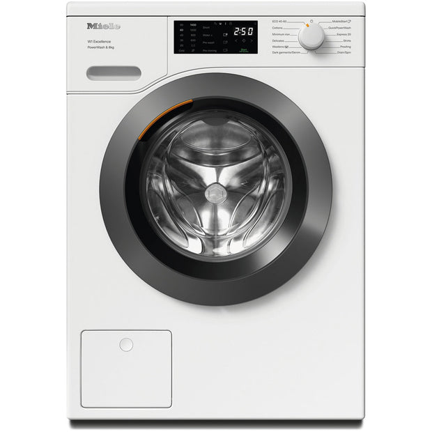 Miele WEB365 WCS PowerWash 8kg 1400 Spin Freestanding Washing Machine Lotus White