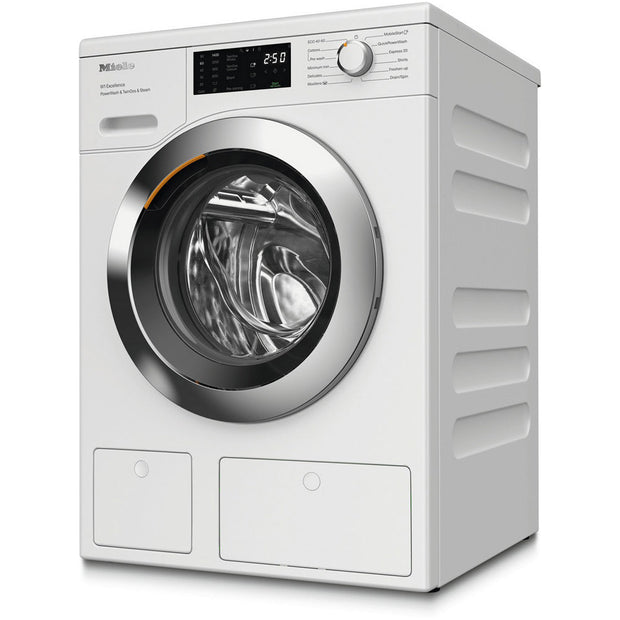 Miele WEG885 WCS 9kg 1400 Spin PowerWash & SteamCare Washing Machine Lotus White