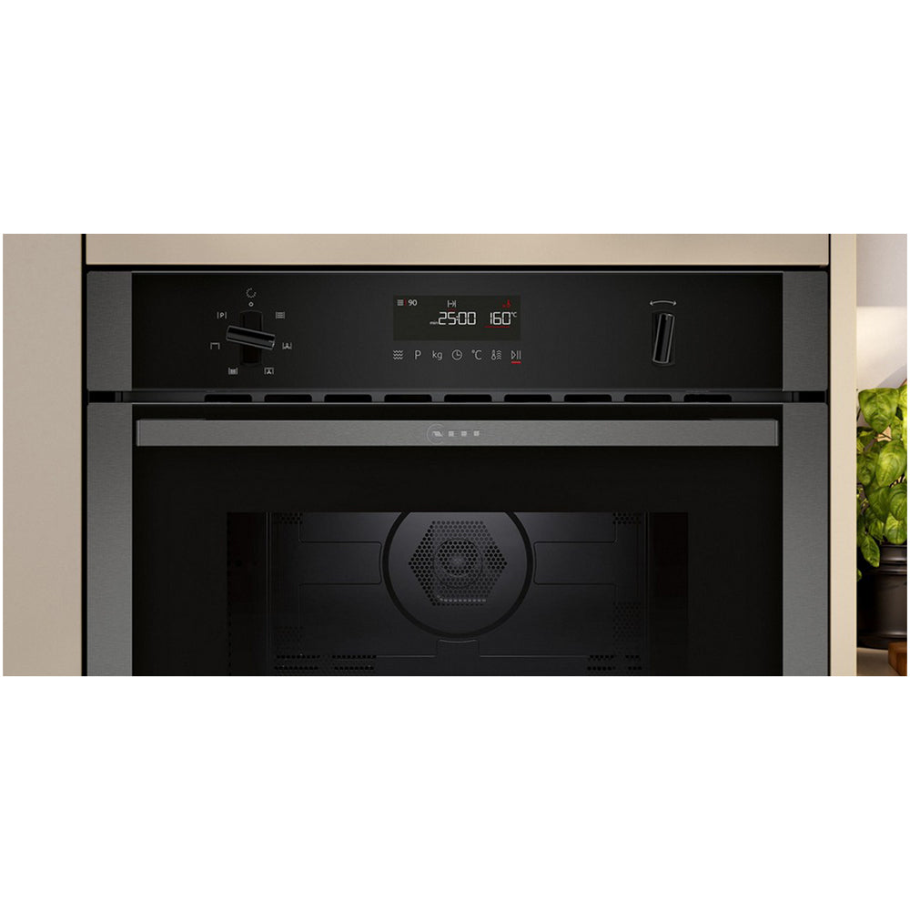 Neff C1AMG84G1B N50 44 Litres Built In Microwave Oven Graphite Grey