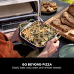Ninja Artisan MO201UK Electric Outdoor Pizza Oven and Air Fryer - Grey