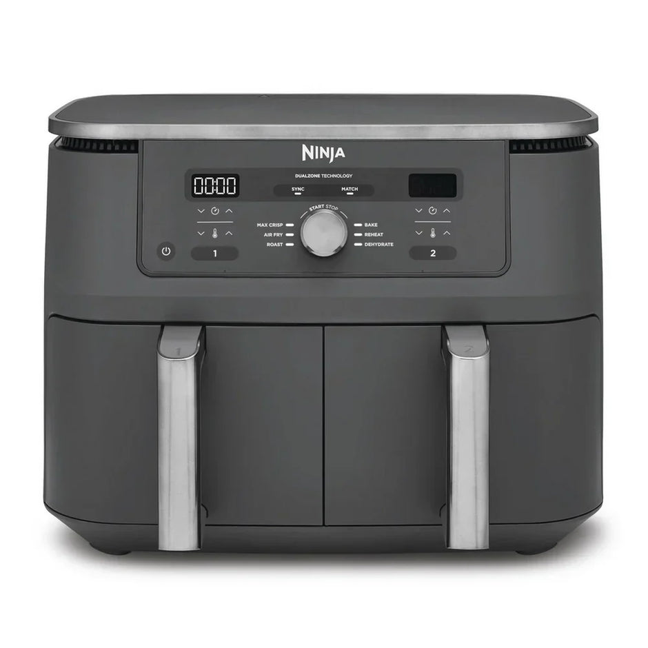 Ninja MAX 6 in 1 Dual Zone Air Fryer DZ400UK 9.5L - Gunmetal Grey
