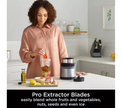 Ninja Motorised Compact Blender with Auto-iQ BN500UK