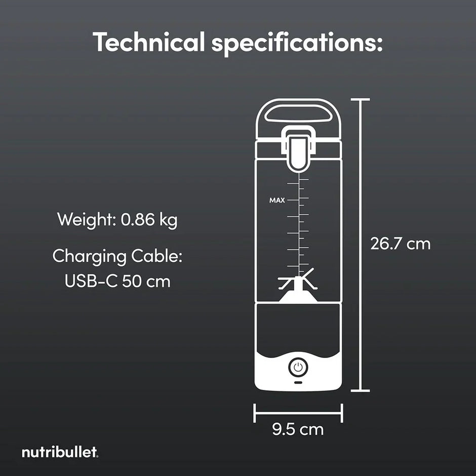 Nutribullet McLaren F1 Team Edition Portable Blender 2777 – Grey