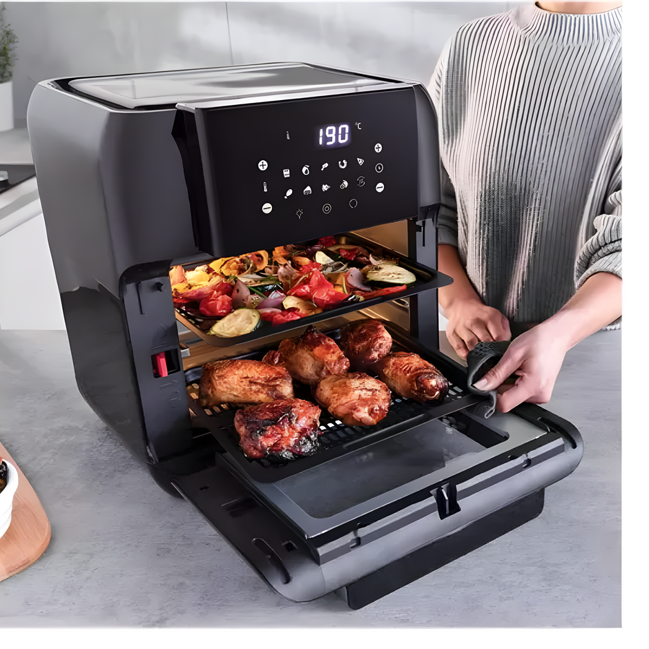 Statesman SKAO11015BK - Black Air Fryer Oven