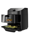 Midea MAF112B0BPKW - Black 11L Two-zone Air Fryer - 1900W - B energy