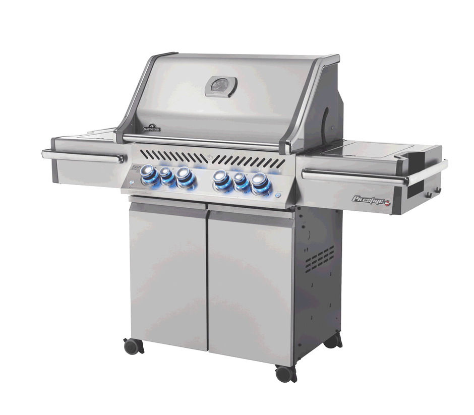 Napoleon Prestige PRO 500 Gas BBQ RSBI PRO500RSIBPSS-3-GB - Free Rotisserie