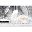 Samsung Series 5 WD80TA046BEEU Ecobubble AI Energy 8kg+5kg 1400 Spin Washer Dryer White