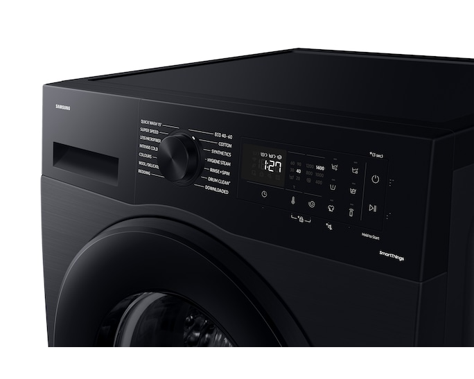 Samsung Series 5 WW11DG5B25ABEU Bespoke AI Front-Load 11 kg 1400 Spin Washing Machine Black
