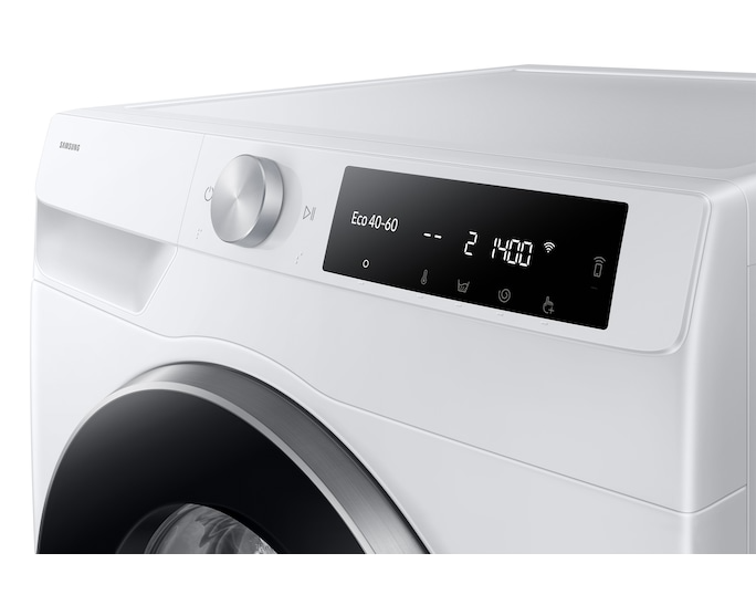 Samsung Series 6 WW90DG6U85LEU1 Bespoke AI Front-Load 9 kg 1400 Spin Washing Machine White