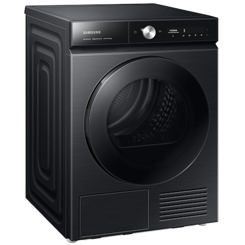 Samsung Series 8 DV90BB9445GBS1 with Optimal Dry 9kg Heat Pump Tumble Dryer Black