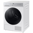 Samsung Series 8 DV90BB9445GHS1 with Optimal Dry 9kg Heat Pump Tumble Dryer White