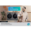 Samsung Series 9 DV90F09F4SU1 with AI Home 9kg Heat Pump Tumble Dryer Dark Steel