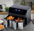 Daewoo SDA2616GE 9L XL Digital Double Drawer Air Fryer 2000W