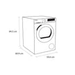 Sensis TDHF019A2W 9kg Heat Pump Tumble Dryer White