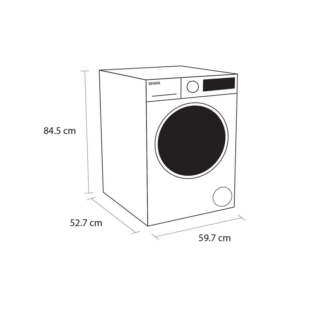 Sensis WDF018514AW 8+5kg 1400 Spin Washer Dryer White