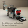 Siemens TP515GB1 EQ500 Bean to cup coffee machine Black Silver