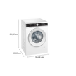Siemens WG46G2Z2GB iQ500 9kg 1600 Spin Washing Machine White