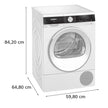 Siemens WQ45G202GB 9kg iQ500 Freestanding Heat Pump Tumble Dryer - A+++ Rated