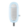 Smeg ECF02PBUK 50s Retro Style Espresso Coffee Machine with Steam Wand Pastel Blue