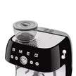 Smeg EGF03BLUK Retro Espresso Coffee Machine with Grinder in Black