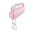 SMEG HMF01PKUK 50s Style Hand Mixer Pink