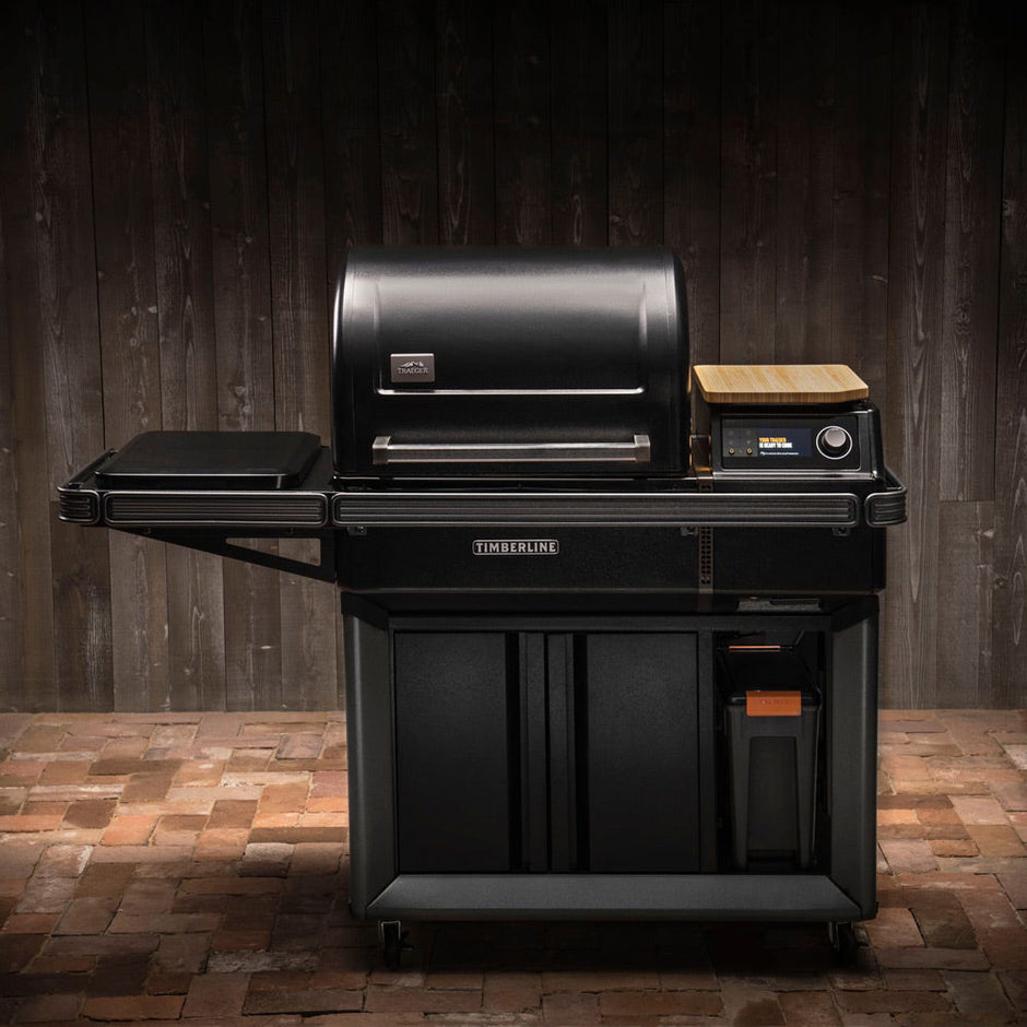 Traeger Timberline Wood Pellet Smoker BBQ - Free Bag of Pellets Included
